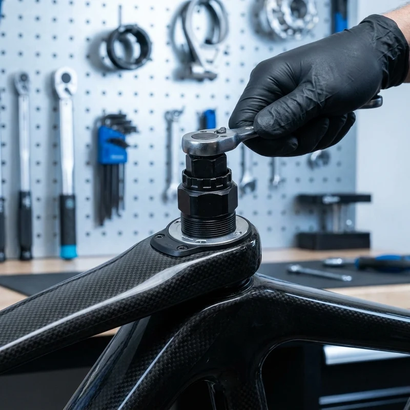 Race Face/Easton Cinch Power Meter Removal Tool schwarz - präzises Kurbelabziehwerkzeug
