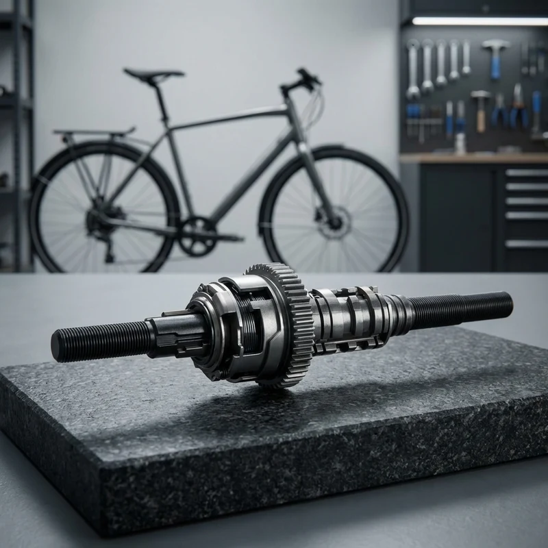 SHIMANO Achseinheit 187 mm SG-S7001-8 ALFINE - 187 mm, 7001-8
