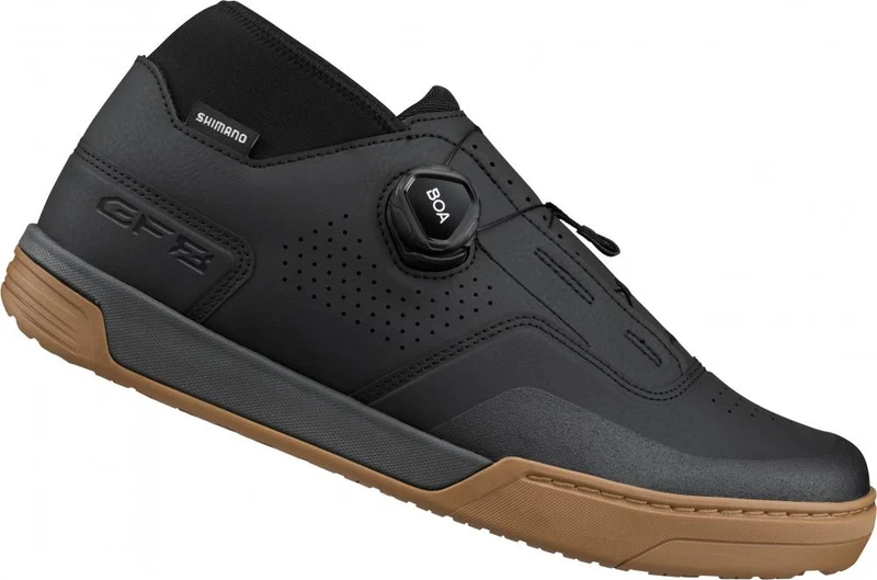 SHIMANO Fahrradschuhe GF800 Herren/Damen MTB FLATPEDAL Fahrradschuhe Größe 44, Schwarz