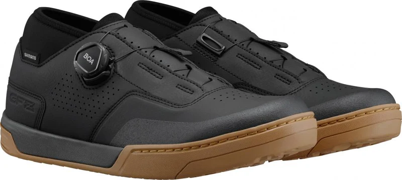 SHIMANO Fahrradschuhe GF800 Herren/Damen MTB Flatpedal Größe 43 Schwarz/Braun