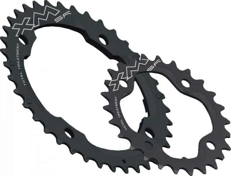 Miche Kettenblatt MTB XM TT SR BCD120/80 außen 38 Zähne schwarz 10fach