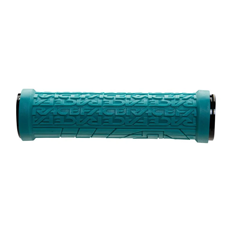 Race Face Grippler Lock-On Griff, 30mm, turquois türkis - sicherer Halt und Kontrolle