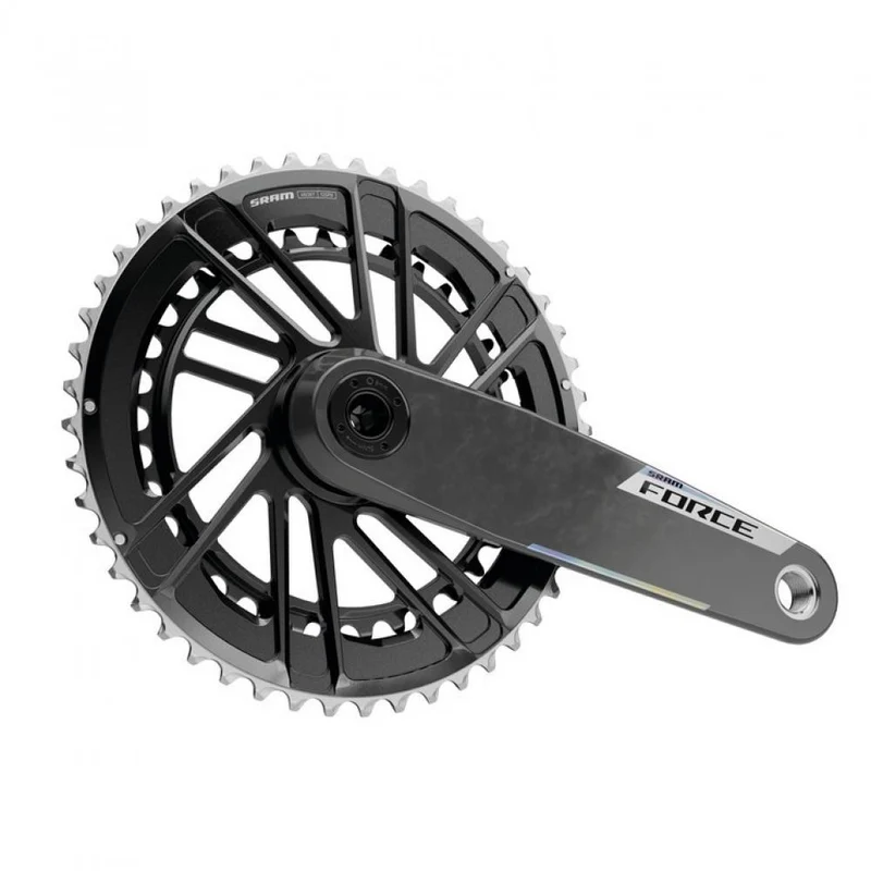 SRAM Force E1 Kurbelgarnitur 160 mm 48-35T - leichte, steife 2-fach Rennradkurbel