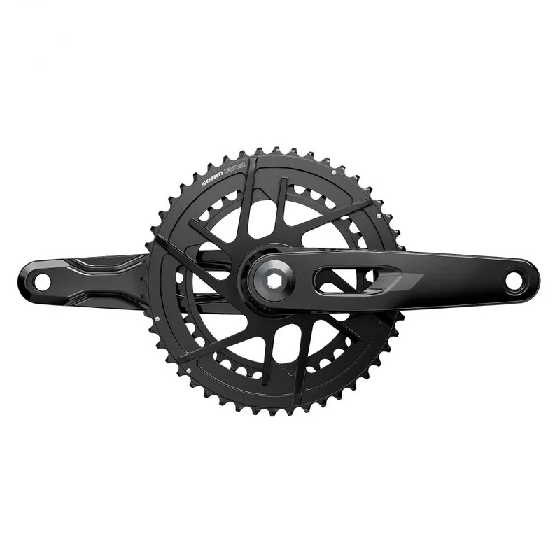 SRAM Kurbelgarnitur Rival E1 165 mm 48-35T - leichte Performance-Rennradkurbel