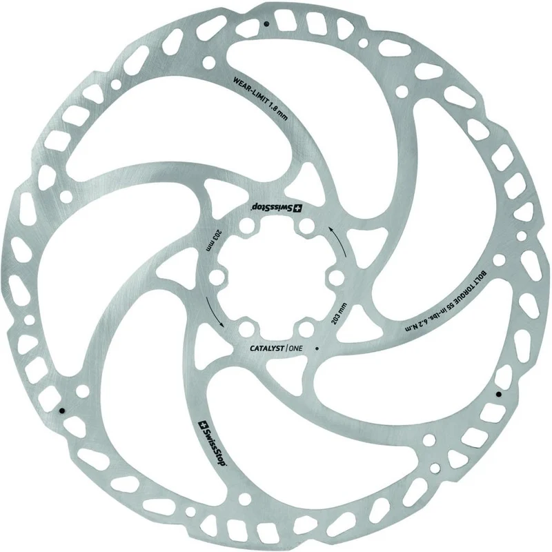 SwissStop Catalyst One Bremsscheibe 6-Loch 203 mm - Zuverlässigkeit für Downhill und Trail