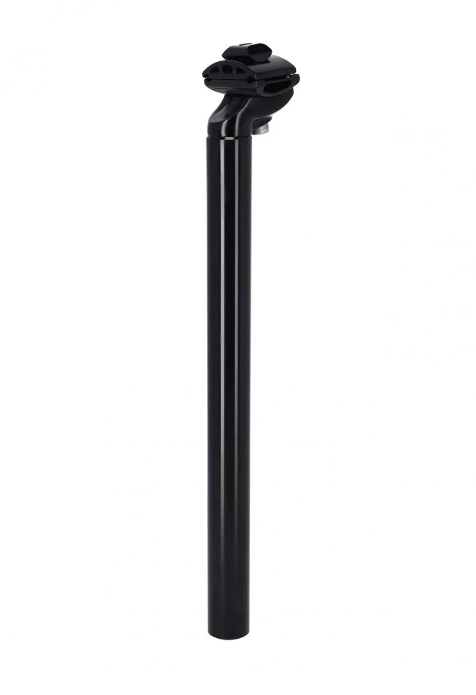 XLC Sattelstütze SP-R07 schwarz, Ø25,4 mm, Länge 350 mm, hochwertige Aluminiumkonstruktion, ideal für City- und Trekkingräder, langlebig und leicht