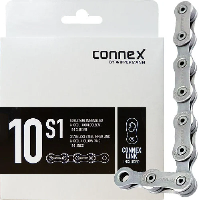 Connex Kette Wippermann 10S1 1/2" x 11/128" 114 Glieder 5,9mm 10-f.