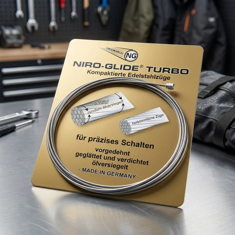 Fasi Schaltinnenzug-Edelstahl 4500mm lg.,1,1mm Ø, einzelverpackt
