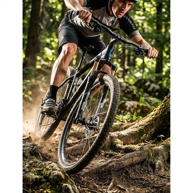 SR Suntour Federgabel SF16 RAIDON XC air RLR QLC 29 Zoll weiß taper Schaftlänge 272 AHead 15mm 100mm