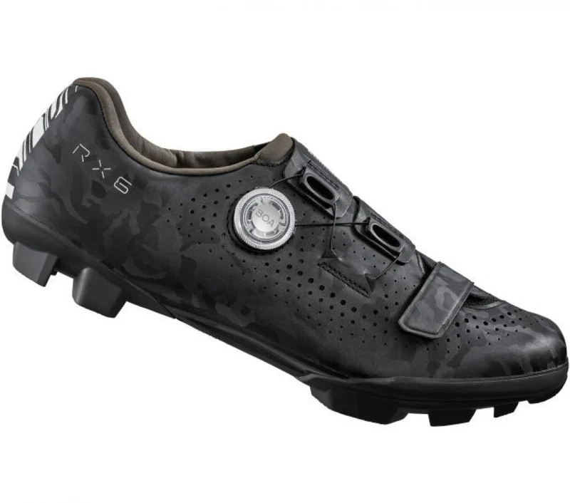 SHIMANO RX600 Fahrradschuhe - Herren/Damen Gravel SPD, Größe 42, Schwarz