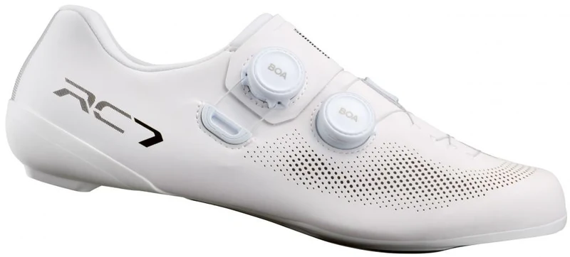 SHIMANO Fahrradschuhe RC703 Herren/Damen Road SPD-SL Fahrradschuhe Größe 47 Weiß