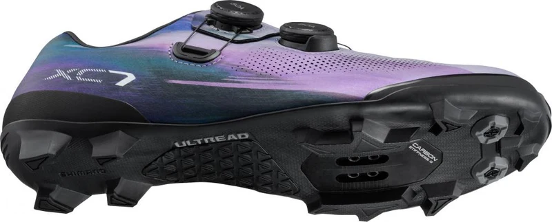 SHIMANO Fahrradschuhe XC703 MTB SPD Lila Größe 41