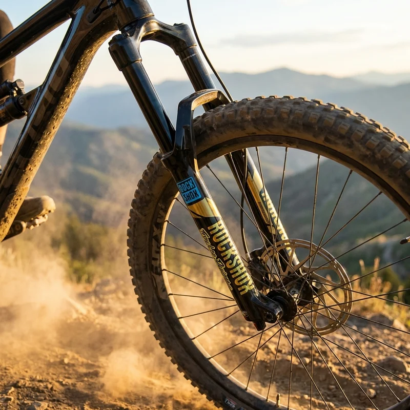 Rockshox Dekor Kit Troy Lee Designs-B/G 35mm Pike/Lyrik/Yari/Domain/Revel.(2018+)