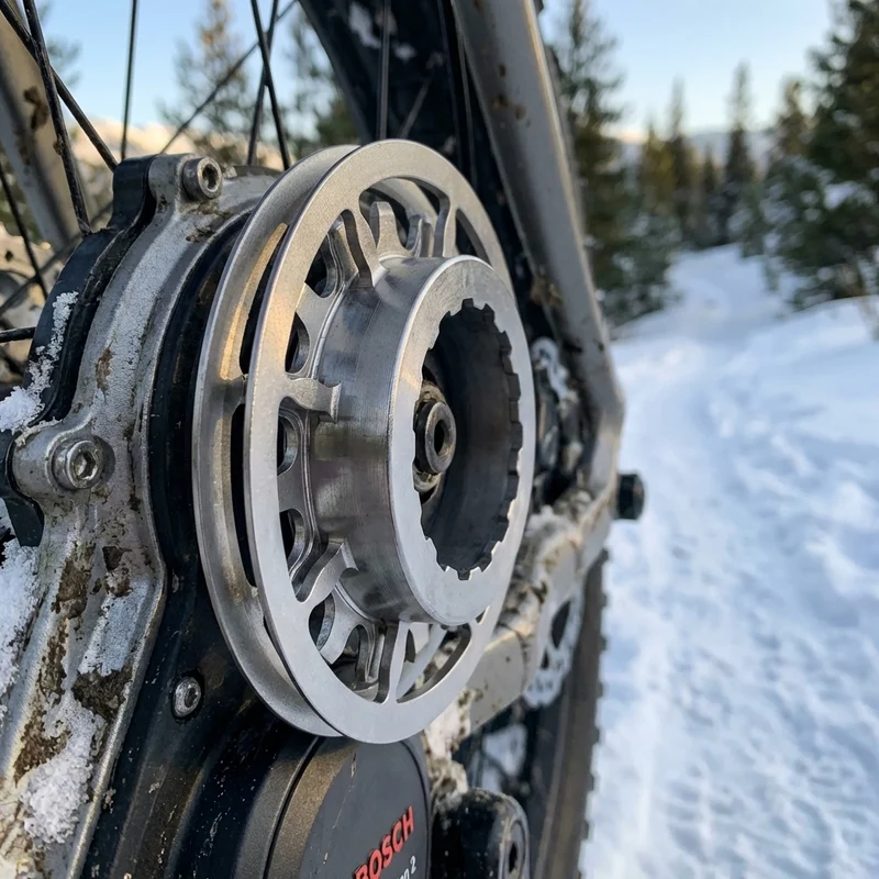 Haibike Antriebsritzel E-Bike für BOSCH XDURO 16z für Fat Bikes ab 2014 rostfreier Stahl