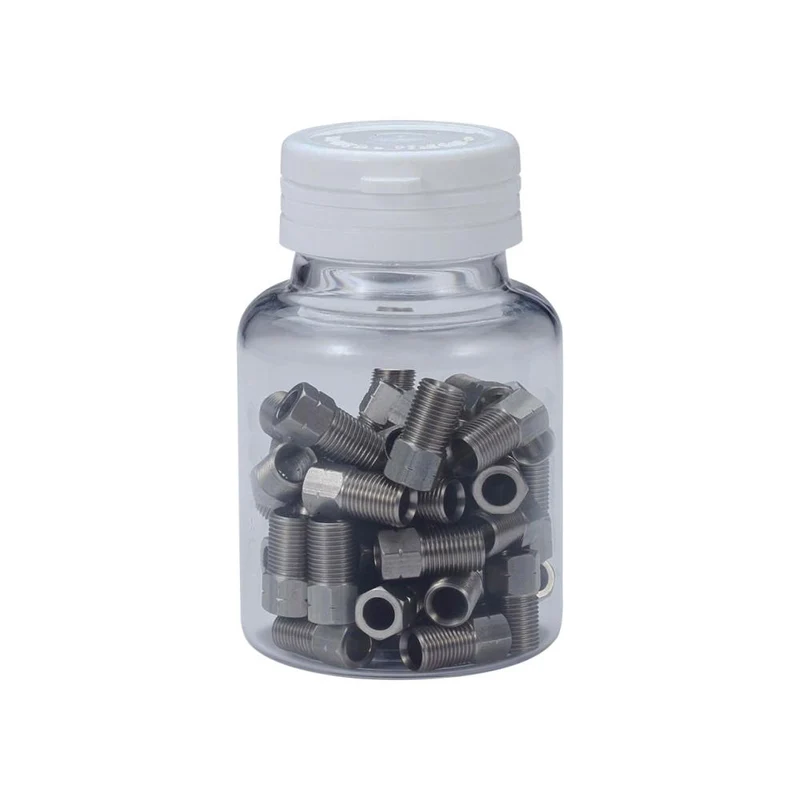 BBB Cycling BBB Kompression Nut Shimano stainless 25 silber - langlebige Kompressionsmutter aus Edelstahl