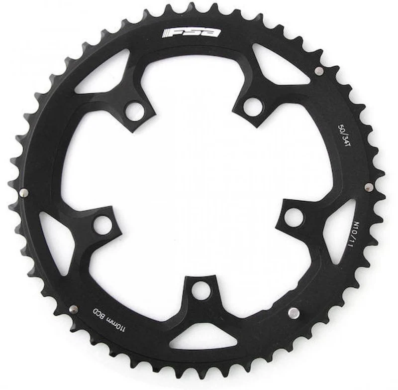 FSA Kettenblatt Road Pro 5-Arm 110 mm x 34 T - Präzise Schaltperformance für Rennradfahrer