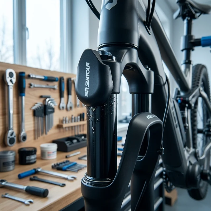 SR-Suntour Abdeckkappe nur links für SF11-NCX-E LO + RL LITE-28"