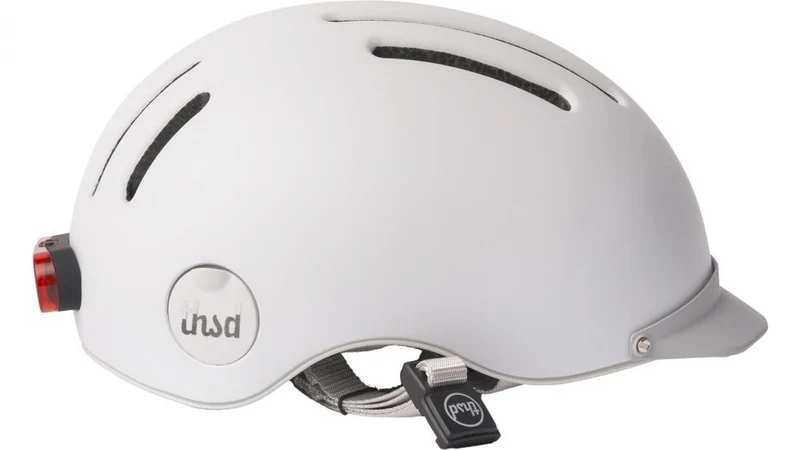 Thousand Chapter Metro White S MIPS Fahrradhelm - Größe S 54-57 cm, leichtes In-Mold-Design, MIPS-Sicherheitssystem, Fidlock Magnetverschluss, integrierte Belüftung, abnehmbares Visier