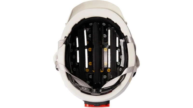 Thousand Chapter Metro White S MIPS Fahrradhelm - Größe S 54-57 cm, leichtes In-Mold-Design, MIPS-Sicherheitssystem, Fidlock Magnetverschluss, integrierte Belüftung, abnehmbares Visier