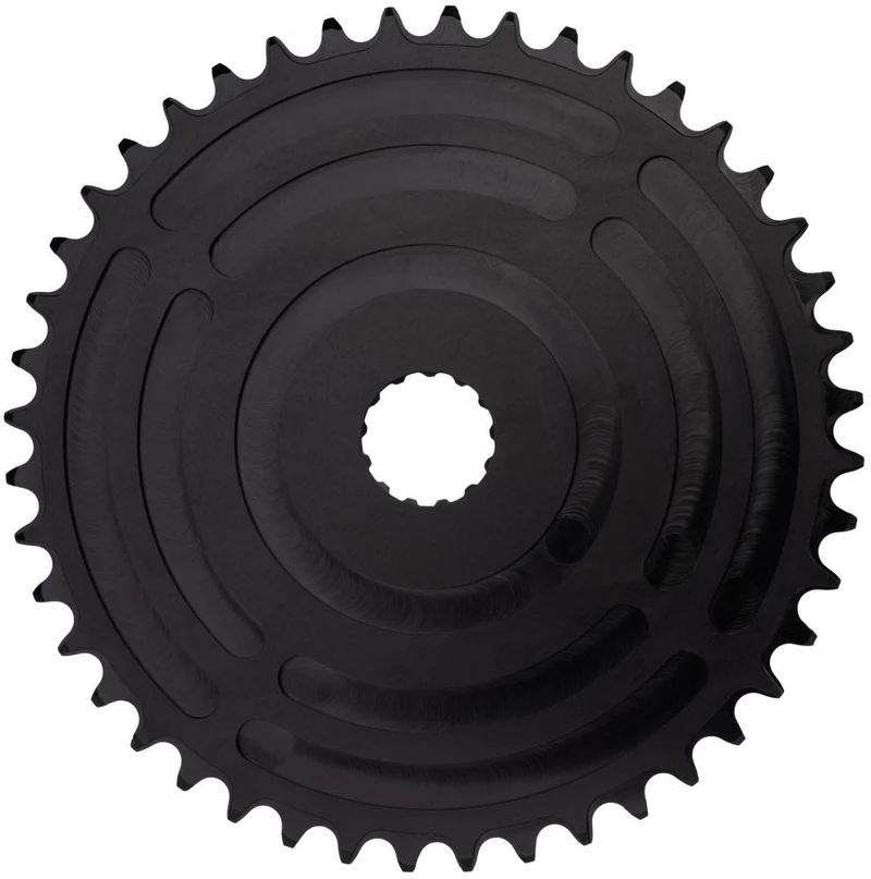 CONTEC Kettenblatt "C.Drive DM"nDirect Mount, 9-/10-/11-fach, 3/32", Narrow-Wide (NW) Zahnprofil, Aluminium 7075, schwarznSB-verpackt, 47,5mm Kettenlinie (Standard), Chainglider kompatibel, passend für Bosch Antrieb Gen. 3, 44 Zähne