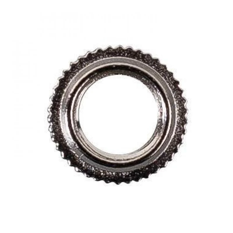 Schwalbe FELGENMUTTER RV/SV Silber (50er Beutel) Größe Universal Silber - zuverlässige Ventilbefestigung