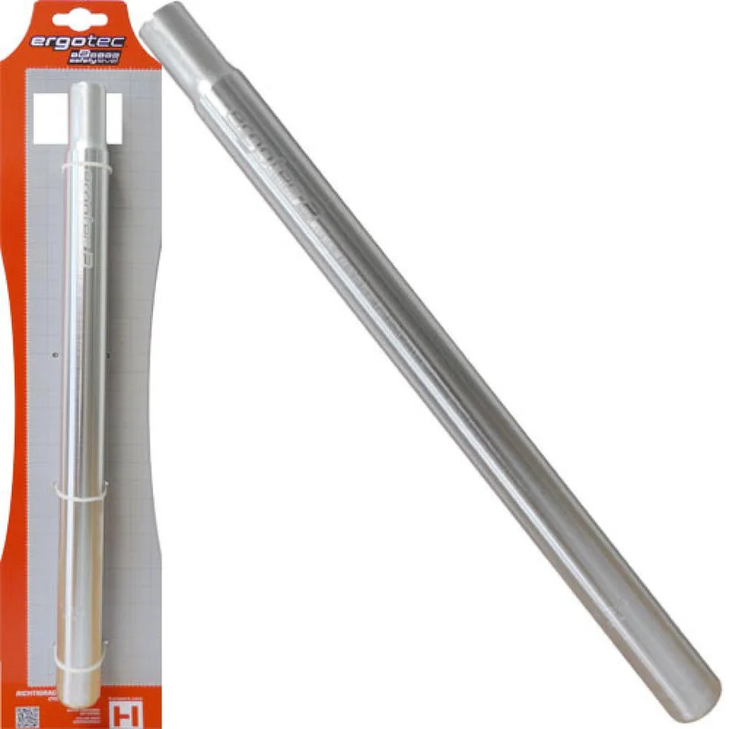 Ergotec Sattelstütze Alu Kerze 25,0 x 300 mm silber