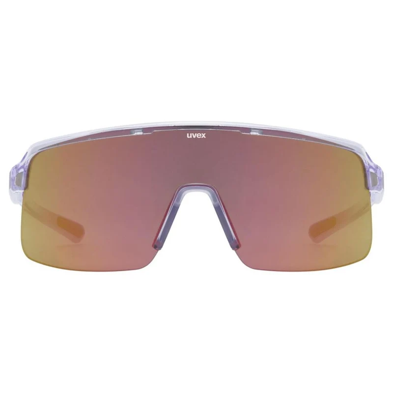 uvex Dyrt Clear - Mirror Red Sportbrille, Einheitsgröße