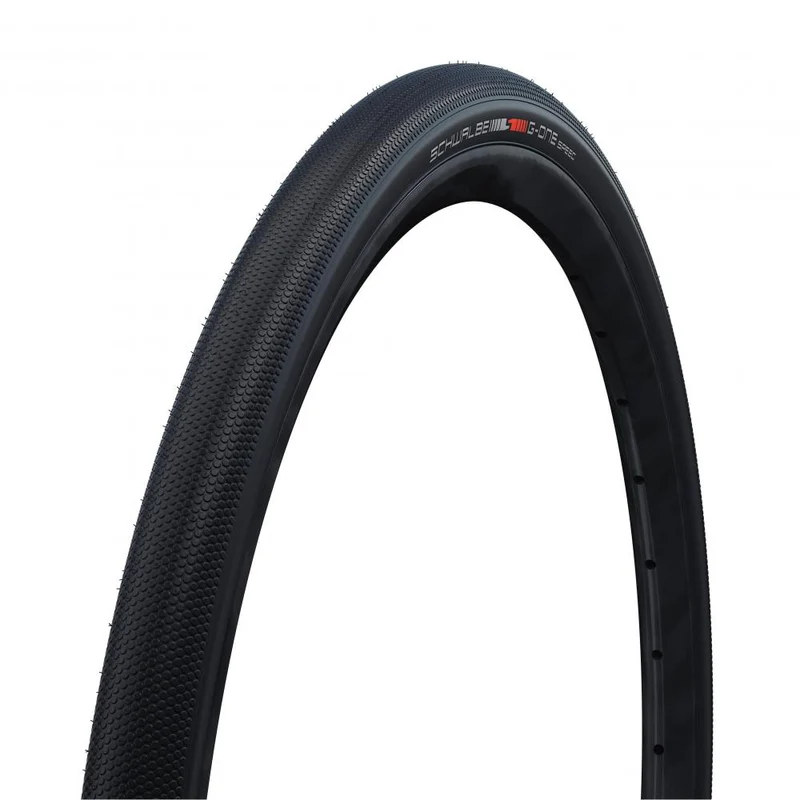 Schwalbe G-One Speed 27.5x1.20" 30-584 Schwarz TLE E-25 HS472 Faltreifen mit ADDIX Performance Compound und RaceGuard Pannenschutz, ideal für Gravel und E-Bikes bis 25 km/h
