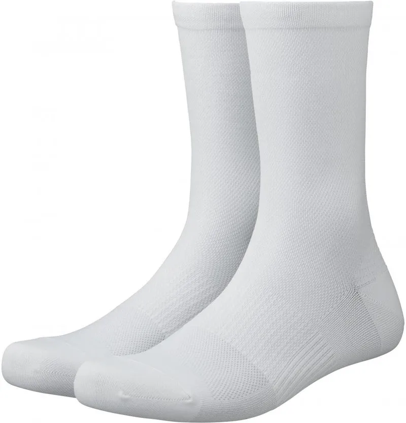 SHIMANO S-PHYRE SOCKS WHITE S WHITE - High-Performance Radsocken für maximale Performance