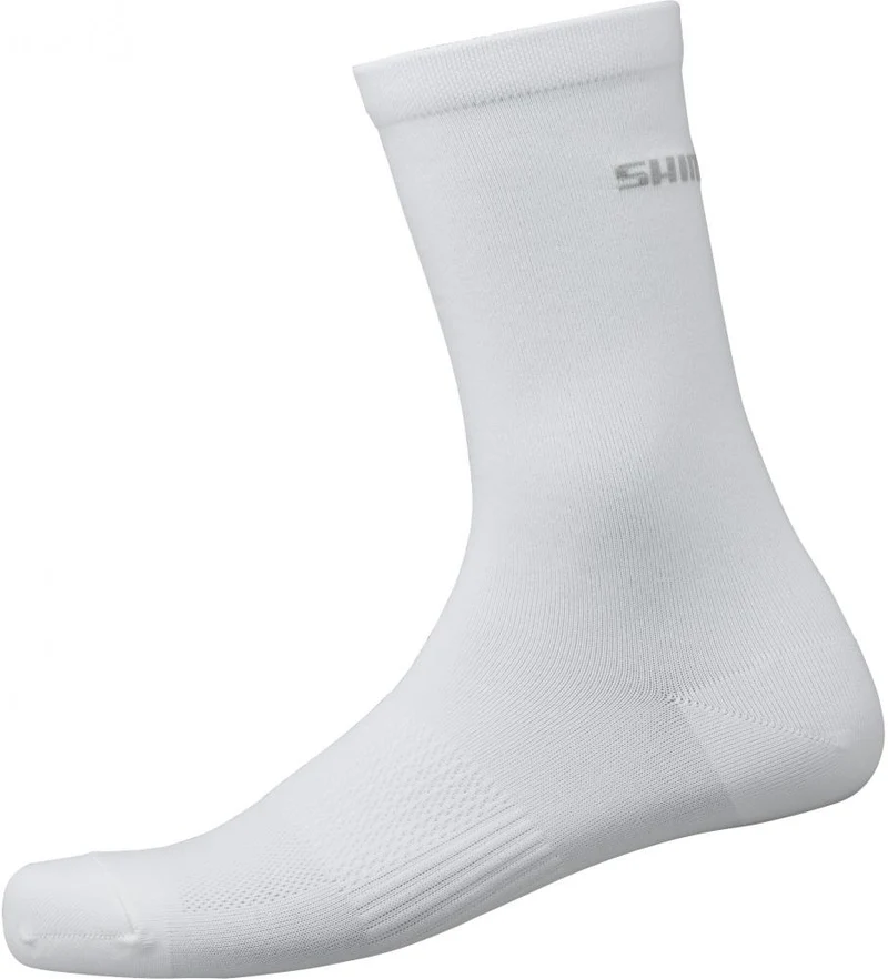 SHIMANO PERFORMANCE SOCKS WHITE Größe S/M WHITE - atmungsaktive Radsocken