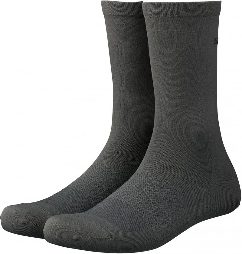 SHIMANO PERFORMANCE SOCKS CEDAR BROWN Größe M BROWN - atmungsaktive Radsocken neueste Version