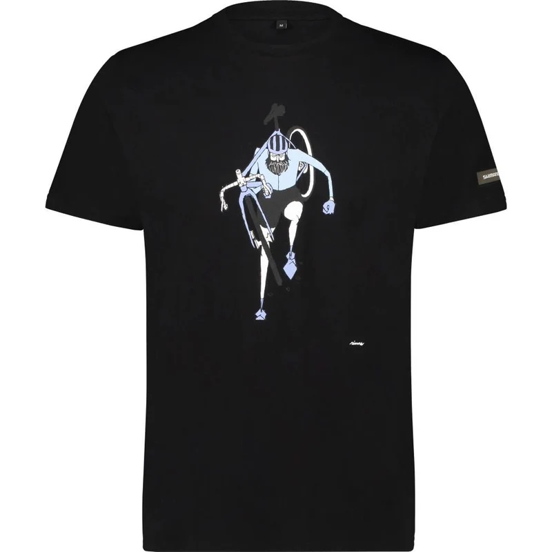 SHIMANO Sentiero Ltd. T-Shirt XXL Black - komfortables Funktionsshirt für Sport & Freizeit