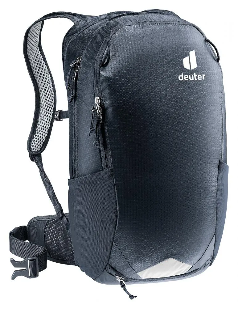 Deuter Race Air 14+3 Fahrradrucksack 14 Liter Black - Extrem leichter Bike-Rucksack mit Aircomfort