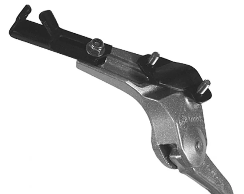 PLETSCHER Hinterbauständer Multi 28 Zoll silber - Aluminium-Druckguss, universal passend für alle Hinterbauten, stabile Schiebe- und Gegenlaschenbefestigung, max. 25 kg Belastung