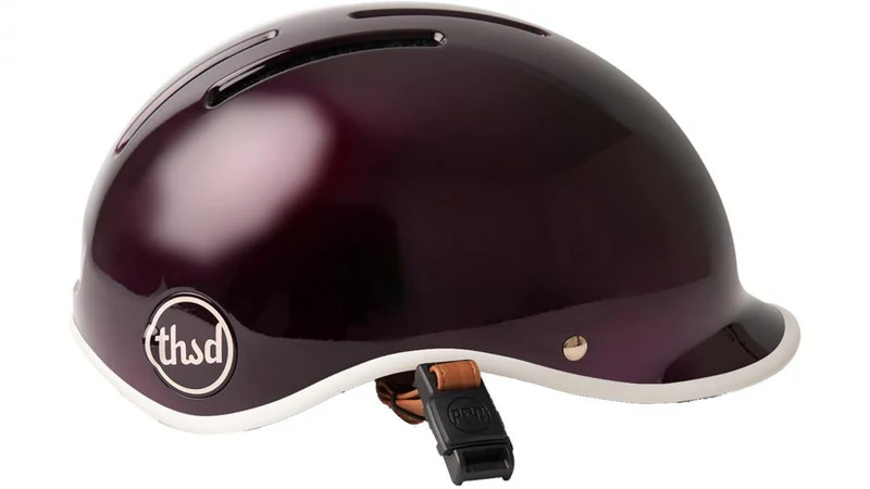 Thousand Heritage 2.0 City-Fahrradhelm M (57-59 cm) Chic-a-Cherry-Cola - magnetischer Fidlock-Verschluss, Pop-Lock, verbesserte Belüftung