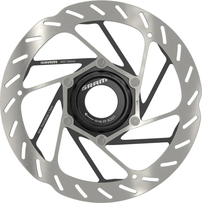 SRAM Bremsscheibe HS2 Centerlock - 160 mm