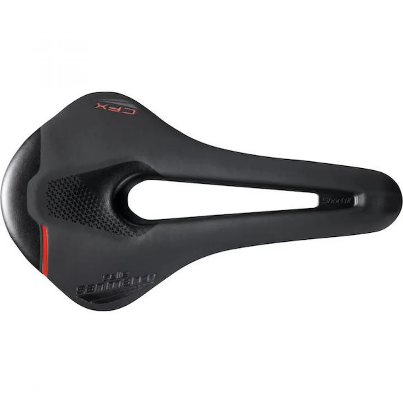 Selle San Marco Sattel Shortfit 2.0 Carbon FX 140 x 255 mm Schwarz - leichter Rennradsattel mit hoher Performance