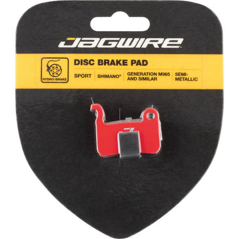 Jagwire Bremsbeläge Disc Sport Semi-Metallic Shimano/Tektro Rot - Langlebig & Geräuscharm