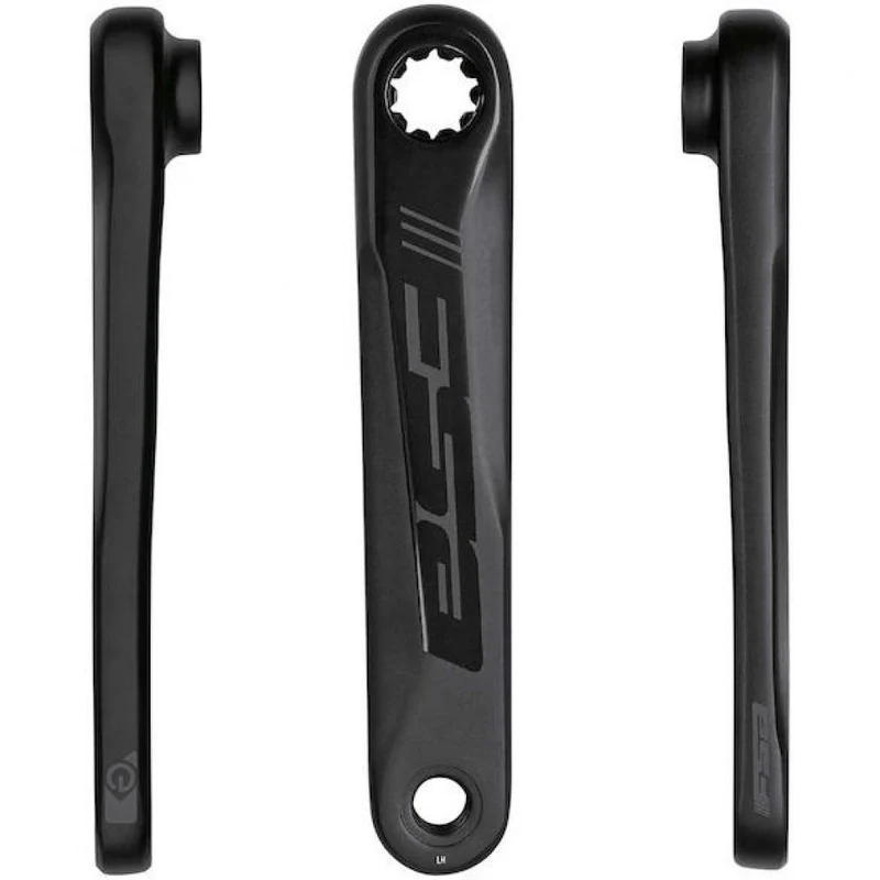 FSA Kurbelarme E-Bike für ISIS CK-746-1 172,5 mm Schwarz - robuste Performance-Kurbeln