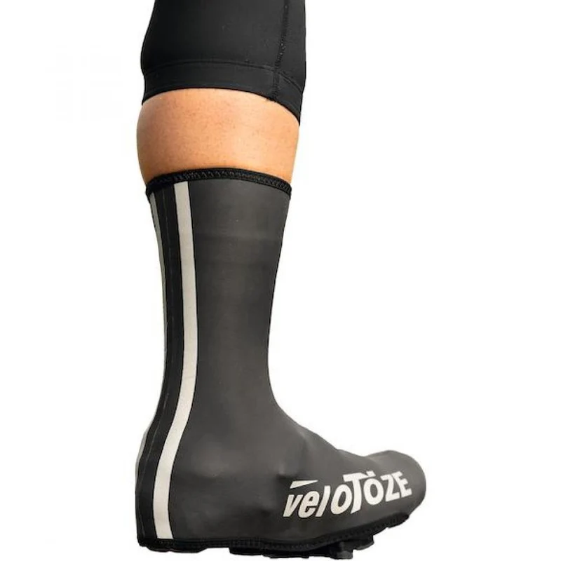 VeloToze Überschuh Neopren wasserdicht S schwarz - warmer, trockener Fahrkomfort