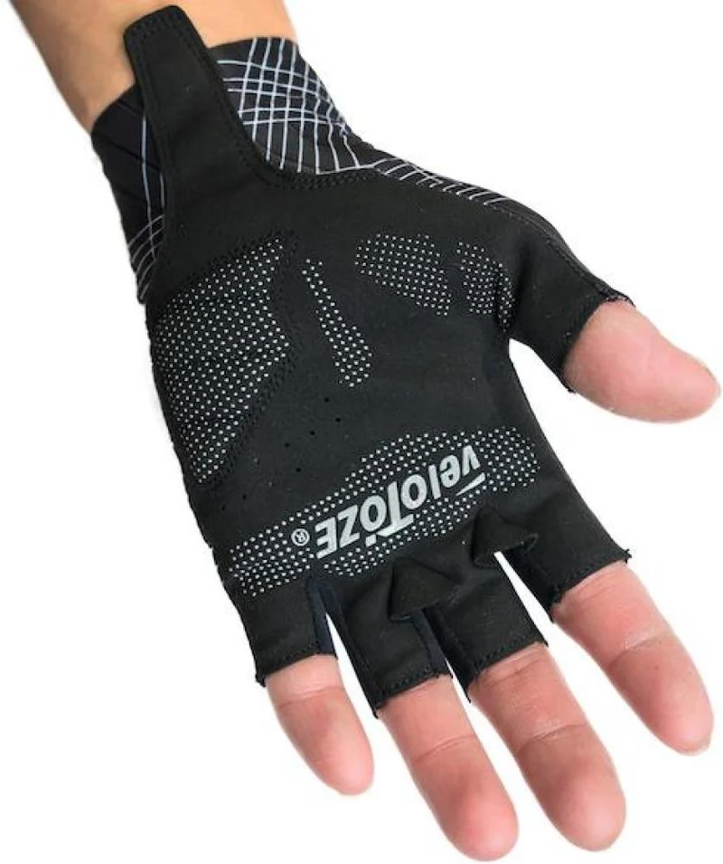 VeloToze Handschuhe Aero schwarz S Schwarz - aerodynamische Radhandschuhe für Speed