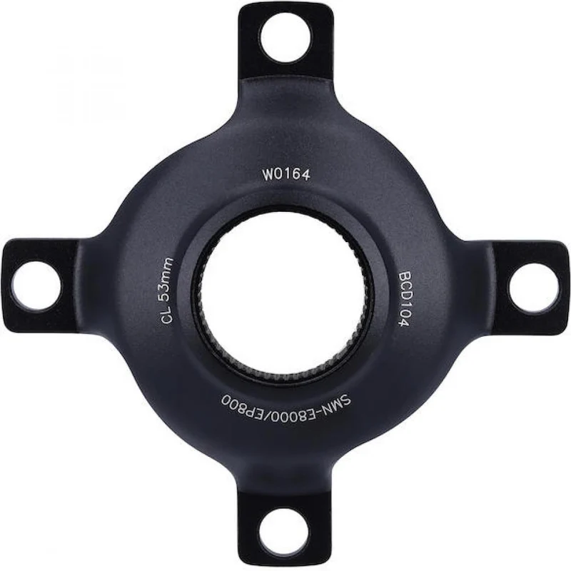 FSA Spider E-Bike 4-Arm 1x BCD 104 mm Schwarz - leichter Spider für E-MTB & E-Bike Antriebe