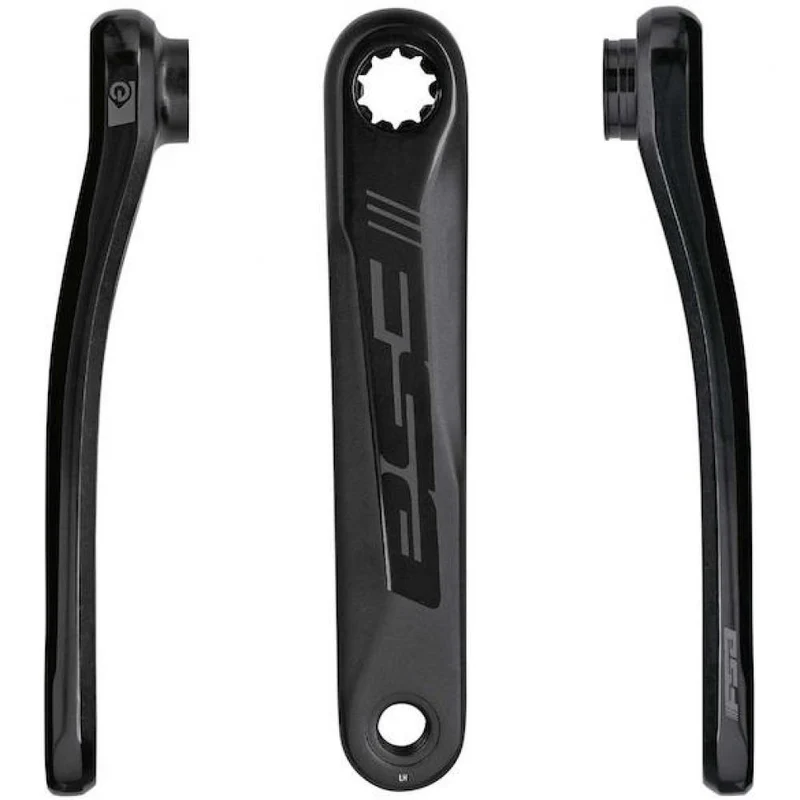 FSA Kurbelarme E-Bike für ISIS CK-746-2 175 mm Schwarz - robuste Antriebskurbel für E-Bikes