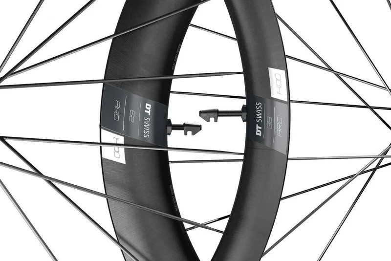 DT Swiss Laufrad ARC 1400 Dicut Disc 622 x 38 mm Schwarz - leichtes Aero-Carbon-Laufrad