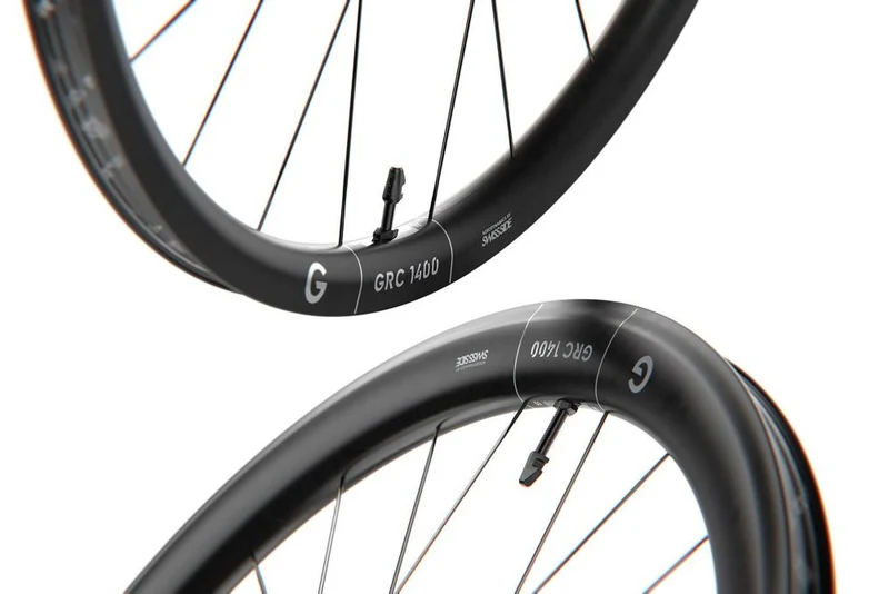 DT Swiss Laufrad GRC 1400 DICUT 27,5" 584 x 30 mm Schwarz - leichtes Gravel-Carbonrad