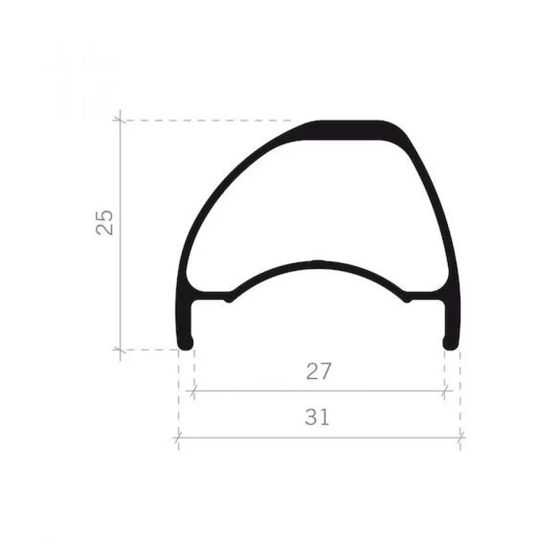 FSA Laufradsatz Afterburner i27 WideR 27,5" 584x27 mm Schwarz/weiß - robuster Trail- und Enduro-Laufradsatz