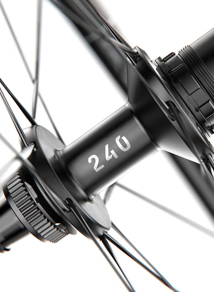 DT Swiss Laufrad GRC 1400 DICUT 29" 622 x 30 mm Schwarz - leichtes Carbon-Gravel-Vorderrad