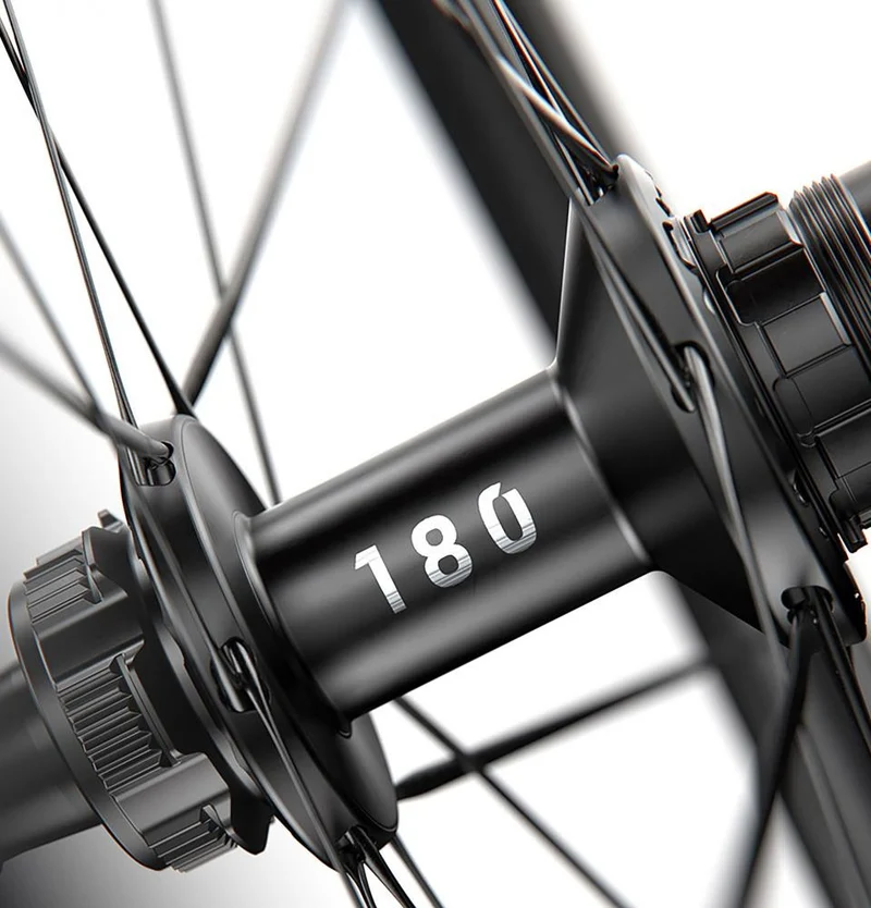 DT Swiss Laufrad GRC 1100 DICUT 29" 622 x 50 mm Schwarz - leichtes Gravel-Carbonrad