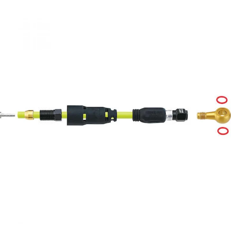 Jagwire Anschlussset Pro Quick-Fit Adapter für Shimano - Schwarz/gold - moderne Ausführung