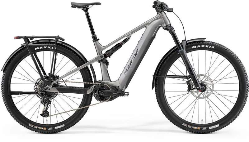 Merida eONE-FORTY 675 EQ IV1 gunmetal/schwarz S (40.5) - leistungsstarkes E-MTB für Trail & Alltag
